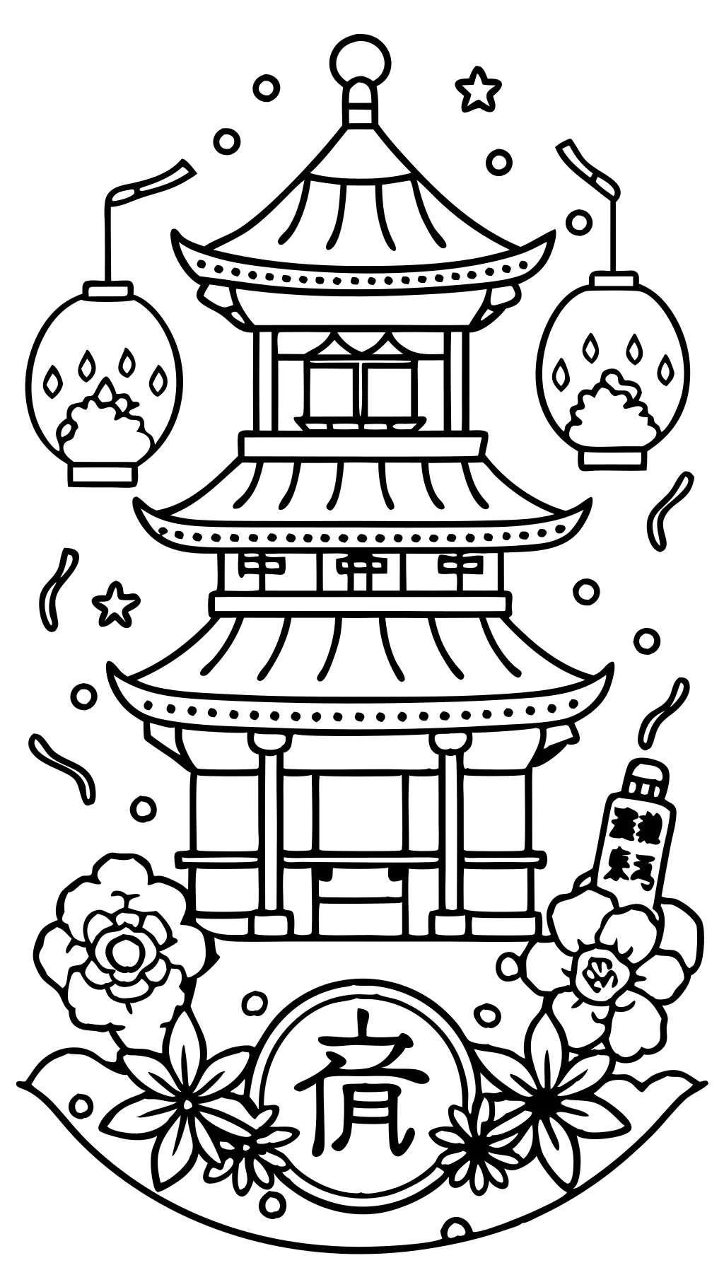 asian american free coloring pages